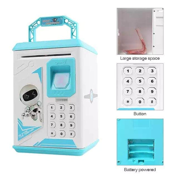 Fingerprint ATM Password Money Box