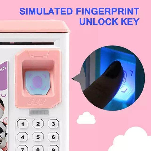 Fingerprint ATM Password Money Box