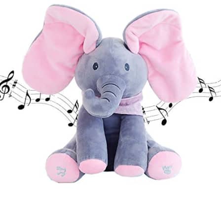 Peek-a-Boo Singing Elephant