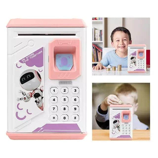 Fingerprint ATM Password Money Box