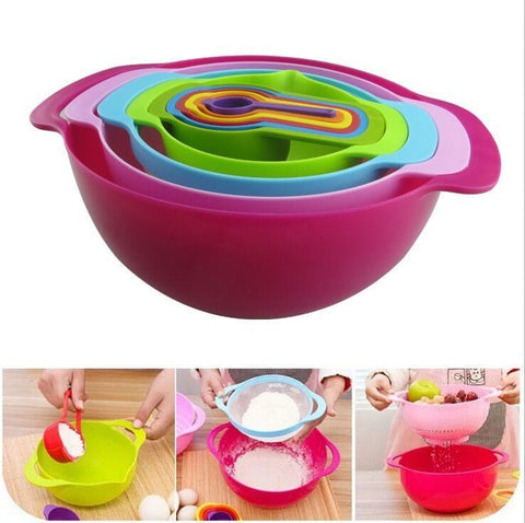 Rainbow Mixing Bowl Set