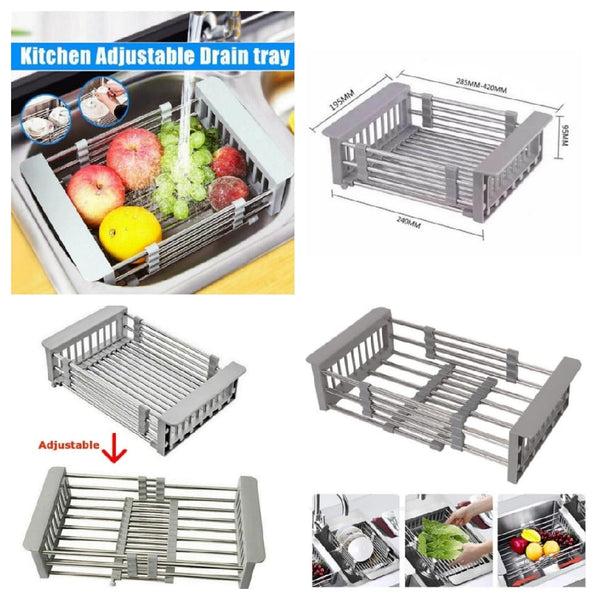 Extendable Dish Drying Rack