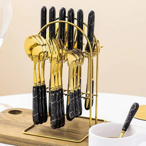 Stainless Steel Cutlery Set - 25 Piece