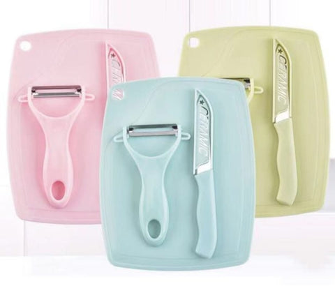 3 in 1 Ceramic Fruit Knife Set