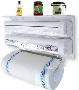 Kitchen Wall Mounted Triple Roll Dispenser