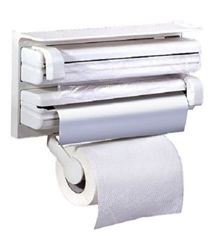 Kitchen Wall Mounted Triple Roll Dispenser