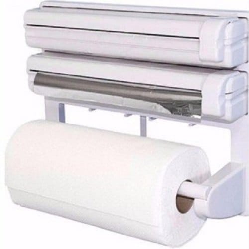 Kitchen Wall Mounted Triple Roll Dispenser