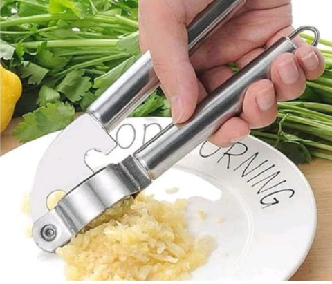 Stainless Steel Garlic Press