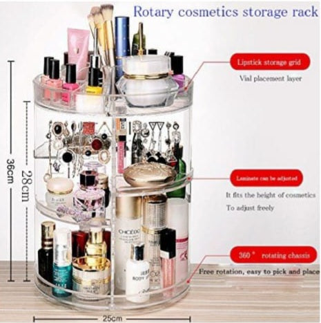 Rotating Cosmetic Organiser