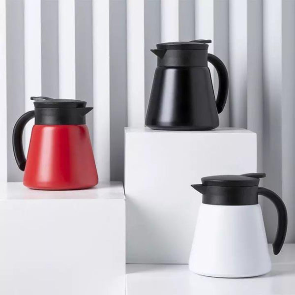 Double Wall Thermal Vacuum Flask Coffee Pot - 650ml