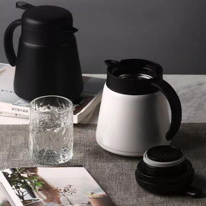 Double Wall Thermal Vacuum Flask Coffee Pot - 650ml