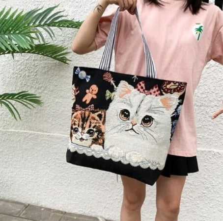 Large Shoulder Bag - 43cm