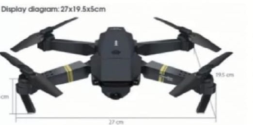 Micro Foldable Drone Set - Single Camera