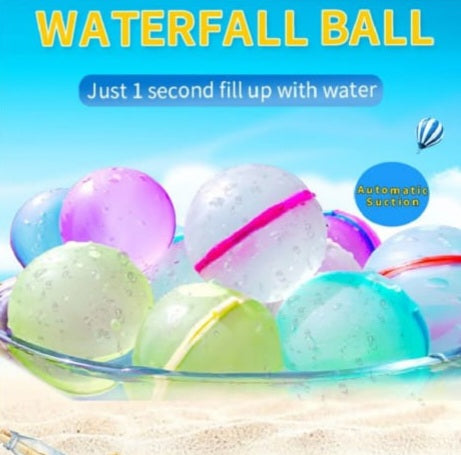Magnetic Water Splash Balls - 6 Piece