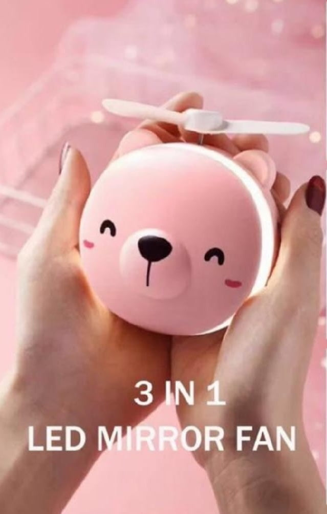Mirror Fan 3 in 1 Portable Mini Mirror Fan – Elevation