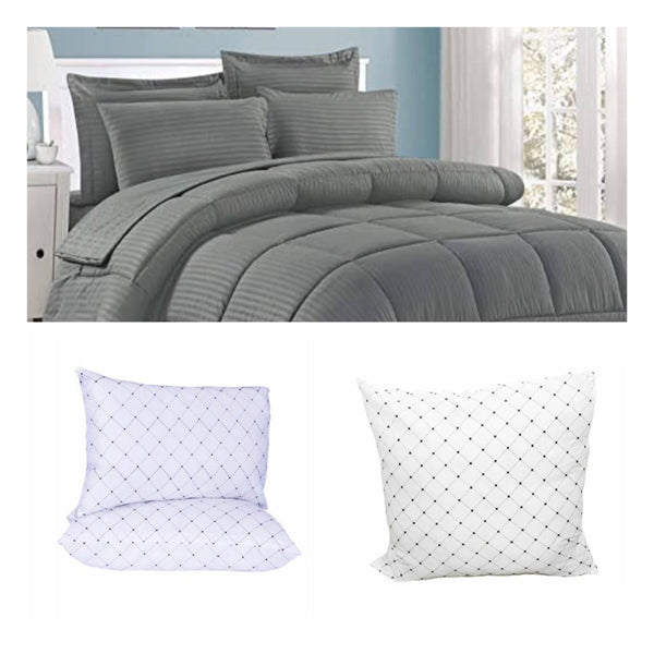 Cotton Comforter Set with Pillows