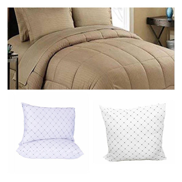 Cotton Comforter Set with Pillows