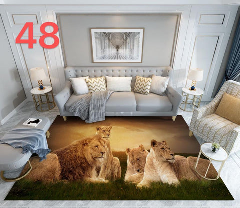 3D Carpets - Wildlife Theme