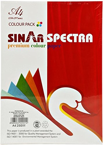 Sinar Spectra A4 Colour Paper - 100 Pages