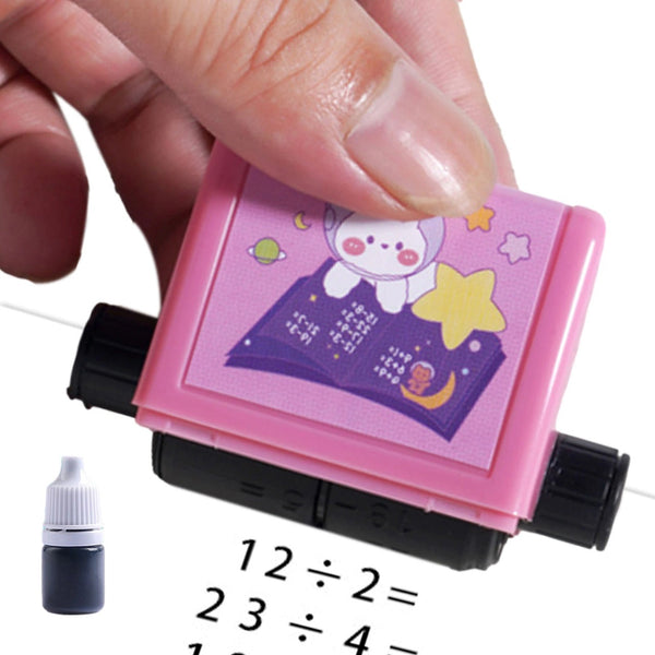 Math Roller Stamp