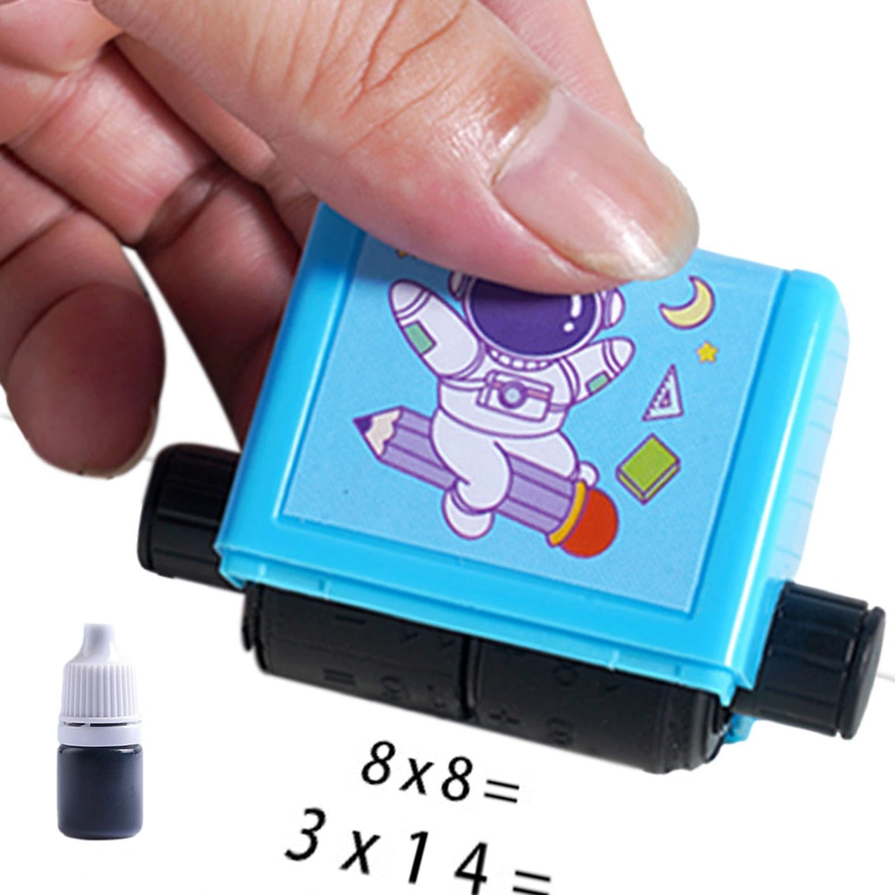 Math Roller Stamp