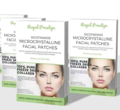 Anti Ageing Facial Patches - Nicotinamide Microcrystalline