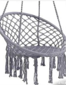 Cotton Macrame Hanging Chair