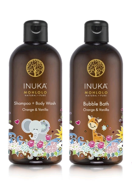 Mohlolo Shampoo and Bubble Bath for Kids
