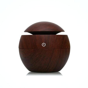 Round Wood Finish Humidifier