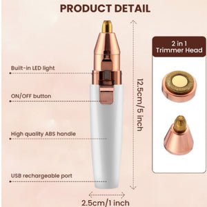 Rechargeable Eyebrow Trimmer