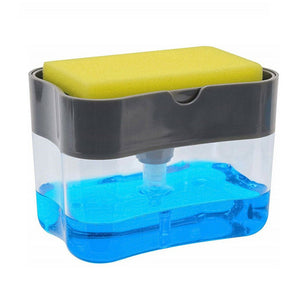 2-in-1 Soap Pump Dispenser and Soap Caddy