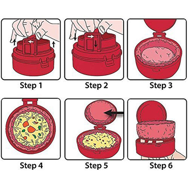 Stuffing Burger Press