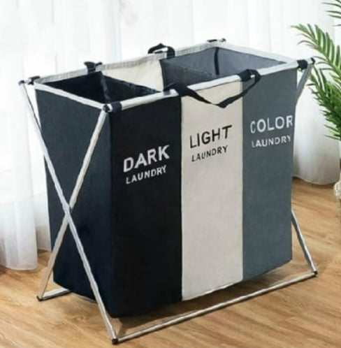 3 Grid Laundry Basket