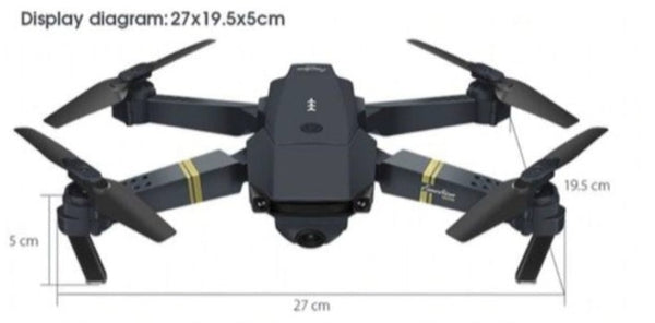 Micro Foldable Drone - Dual Camera