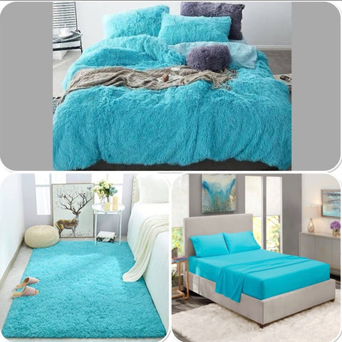 Fluffy Comforter Combo