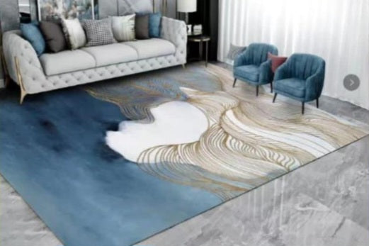 3D Carpets - Tones of Blue