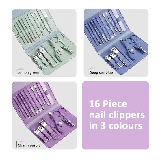 Manicure Set - 16 Piece