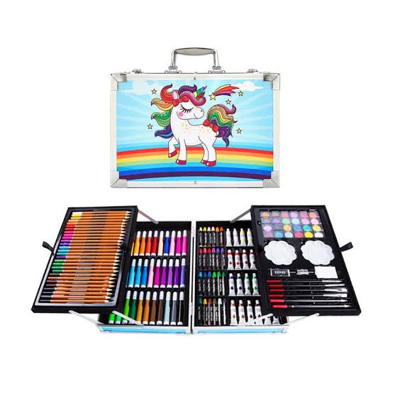 Kids Unicorn Art Set - 145 Piece