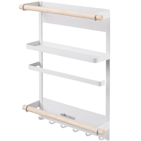 Magnetic Fridge Side Storage Rack – Elevation