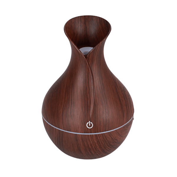 Vase Wood Finish Humidifier